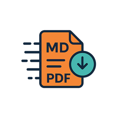 ChatGPT Markdown to PDF Converter Logo